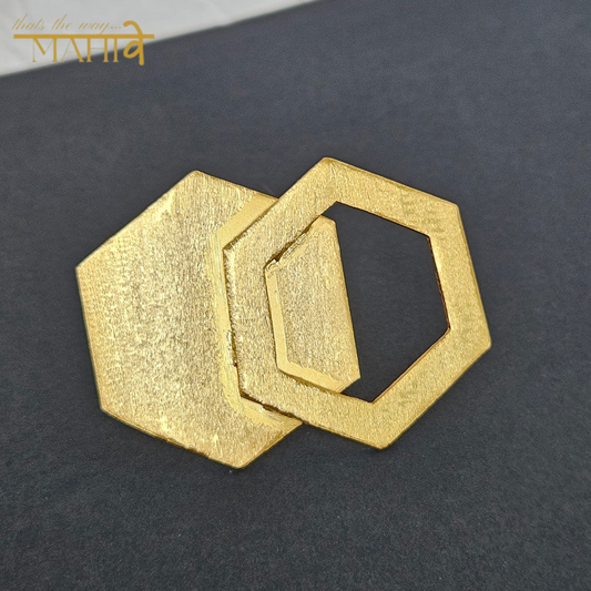 Double Hexagon Ring