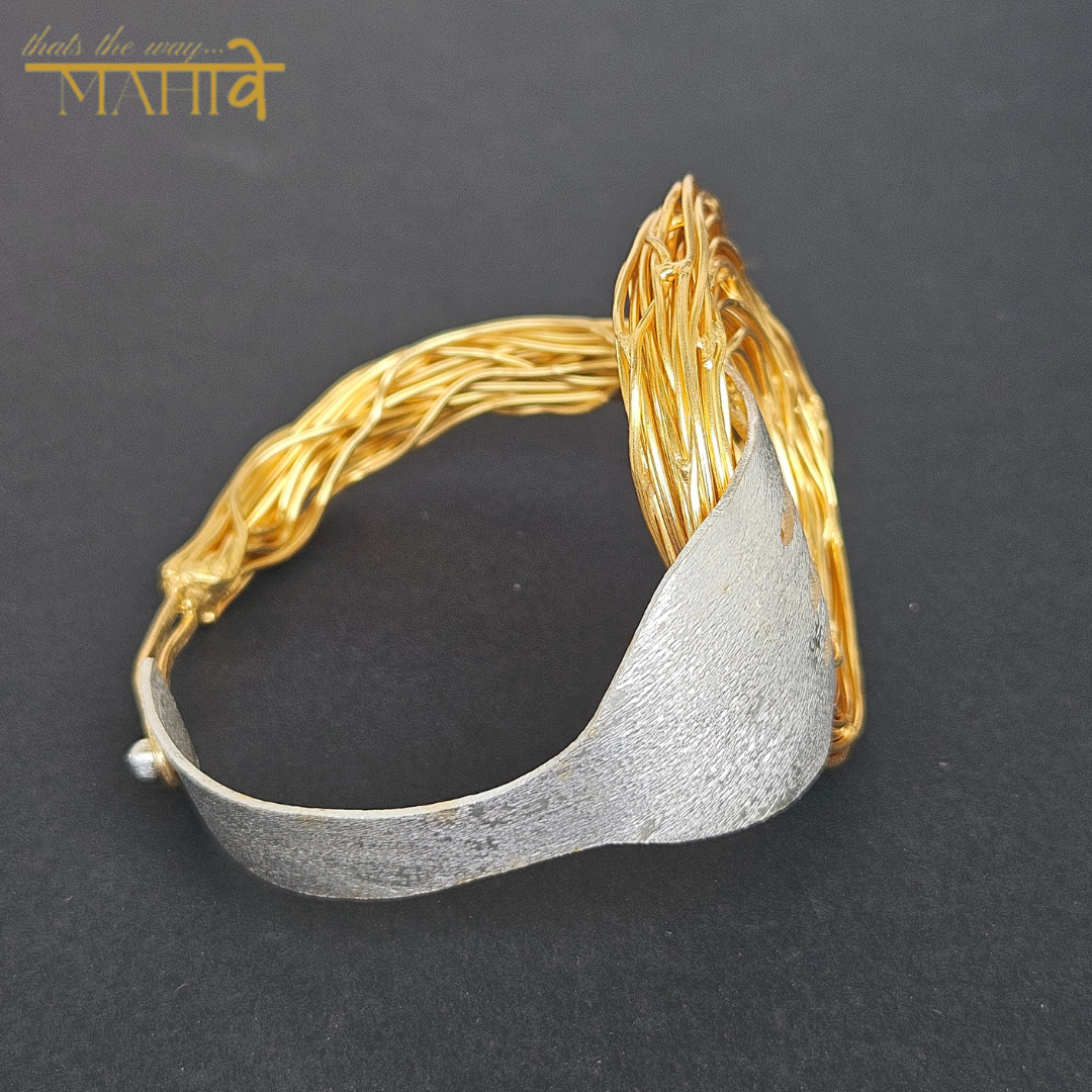 Gewels Spiral Fork Bracelet