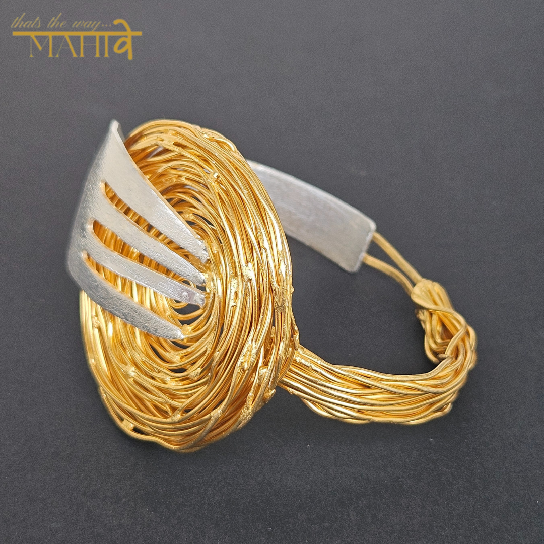 Gewels Spiral Fork Bracelet