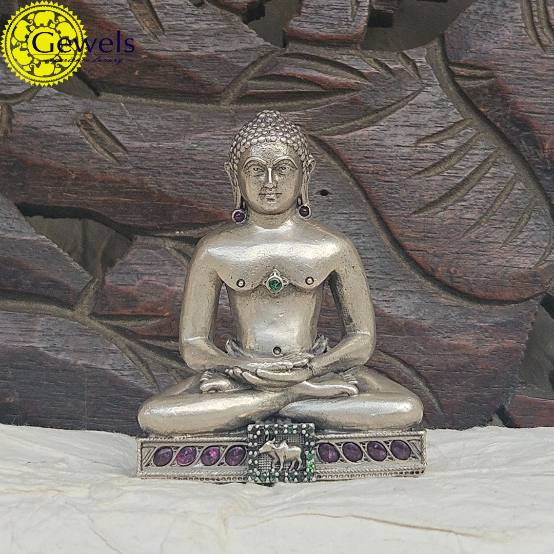 Gewels Lord Mahavir Idol