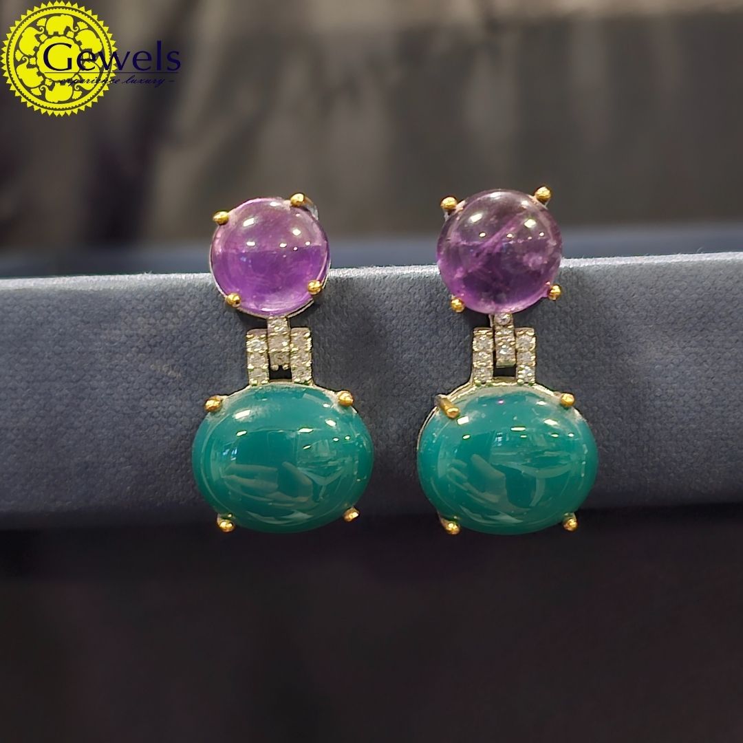 Gewels Serene Turquoise Earrings