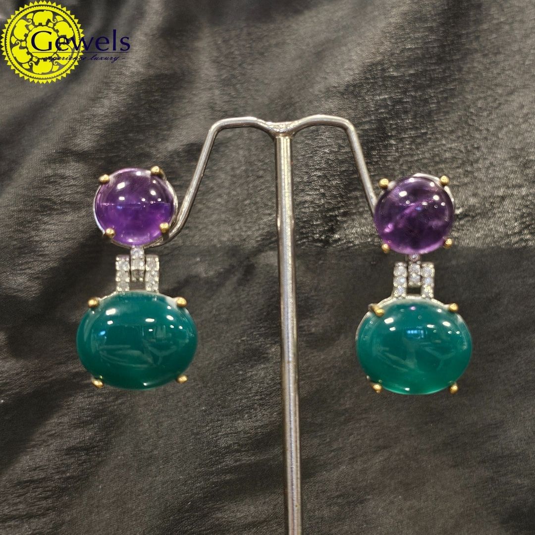 Gewels Serene Turquoise Earrings