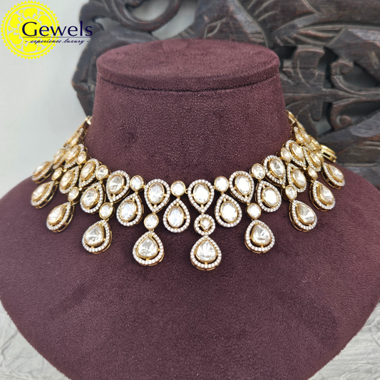 Gewels Bhanushri Polki Necklace