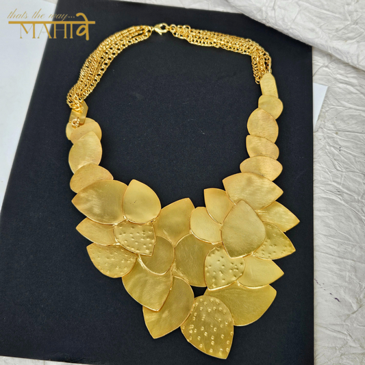Gewels Gold Tagging Necklace