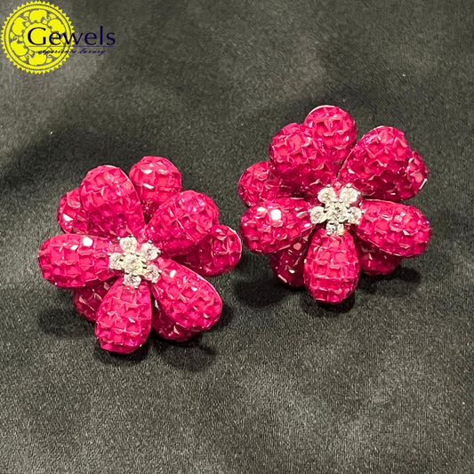Gewels Rangriti Blossom Earrings