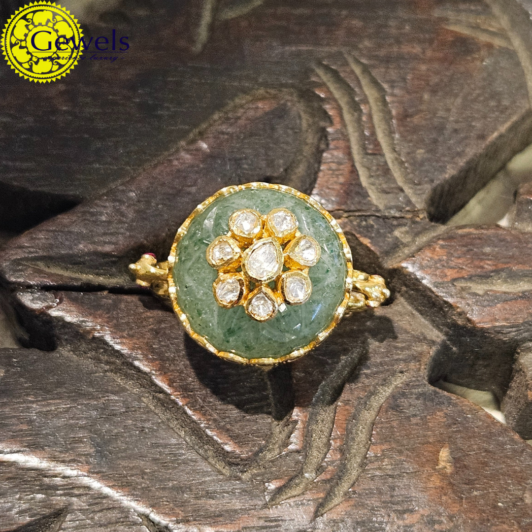 Gewels Kavya Polki Ring