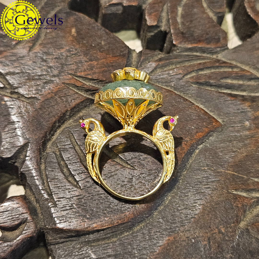 Gewels Kavya Polki Ring