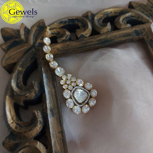 Gewels Dainty Diamond Maang Tikka