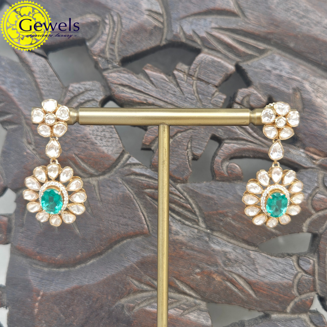 Gewels Smaragd Kanika Neck Set