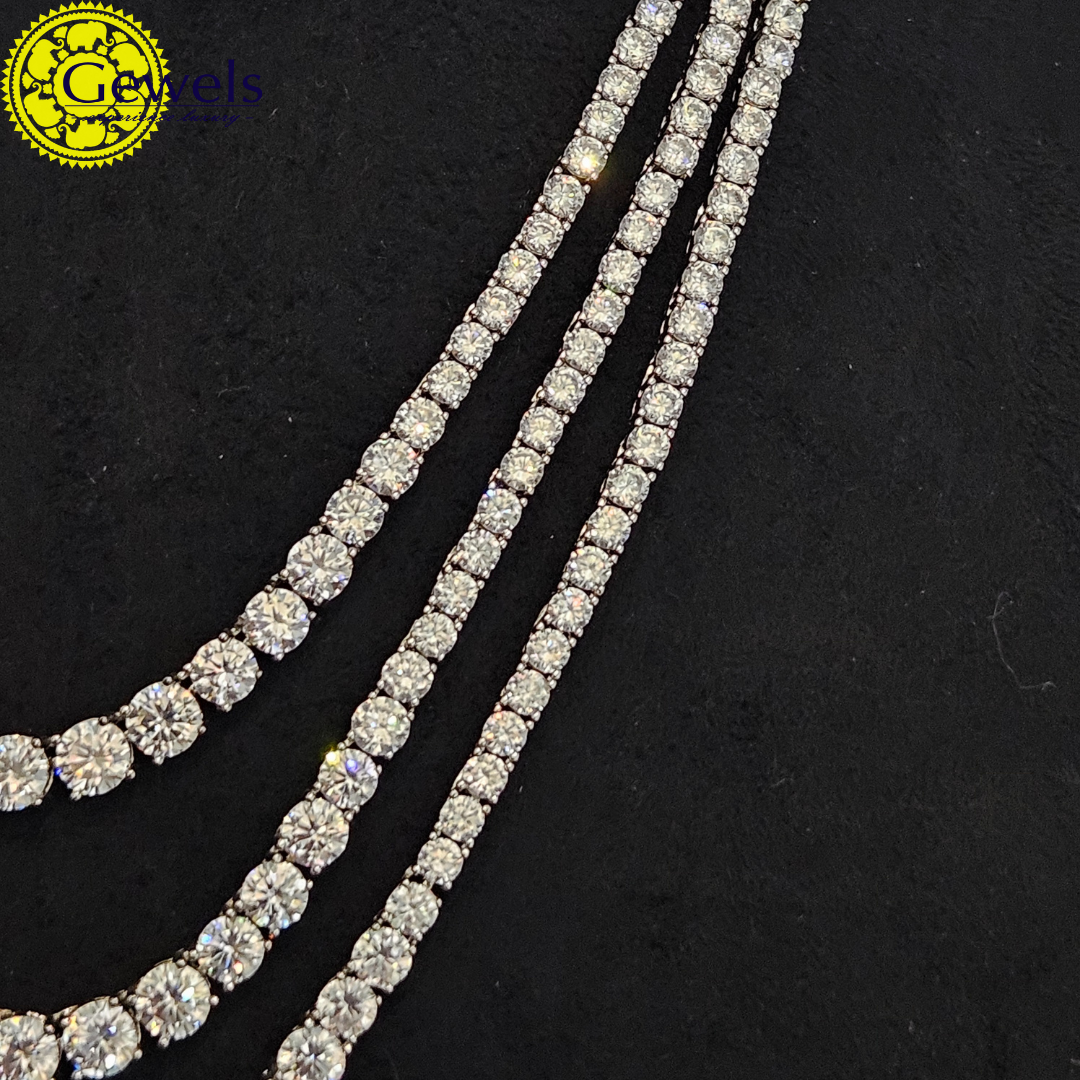 Gewels Abhiram Haar Neck Set