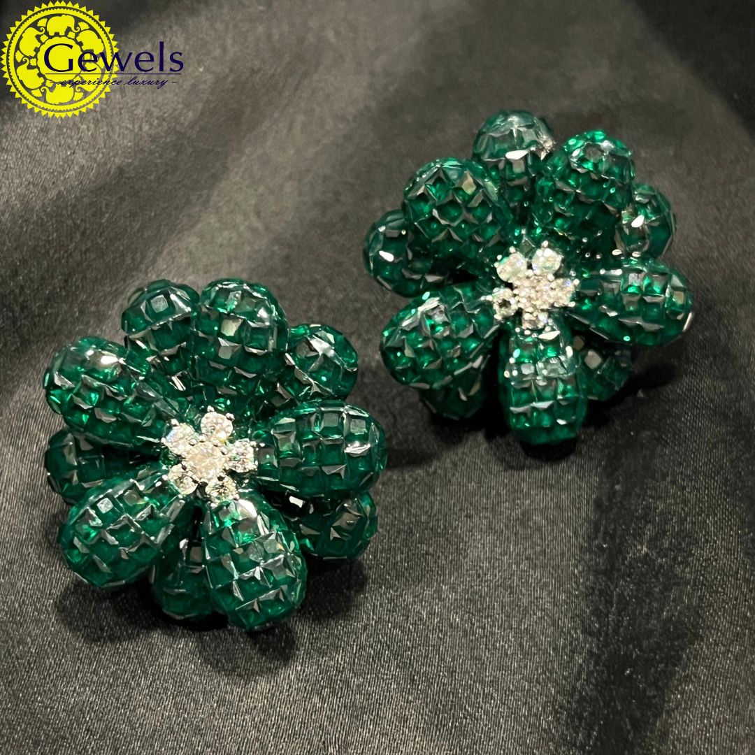 Gewels Rangriti Blossom Earrings