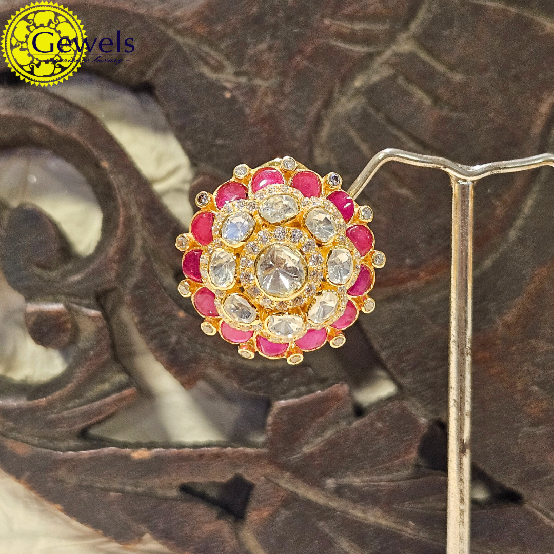 Gewels Rudrajaal Jhumkas