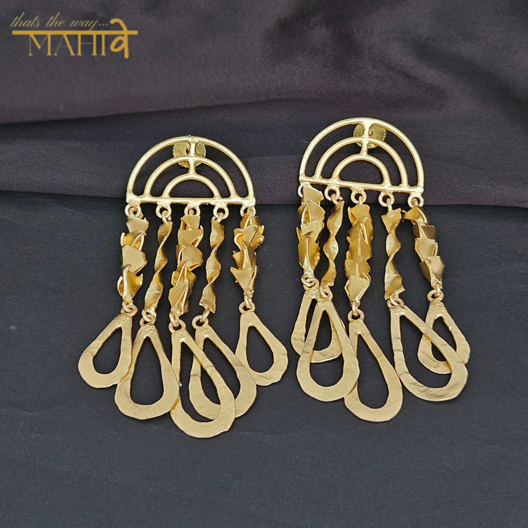 Gewels Tiara Chameo Earrings