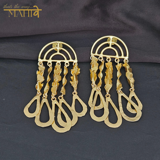 Gewels Tiara Chameo Earrings