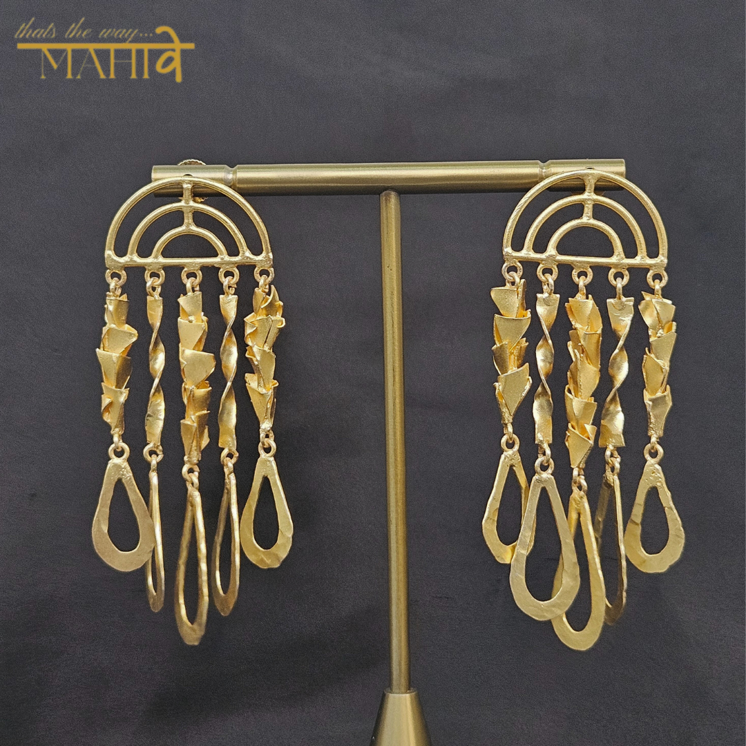 Gewels Tiara Chameo Earrings
