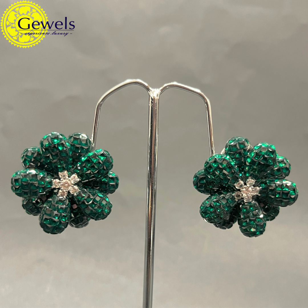 Gewels Rangriti Blossom Earrings