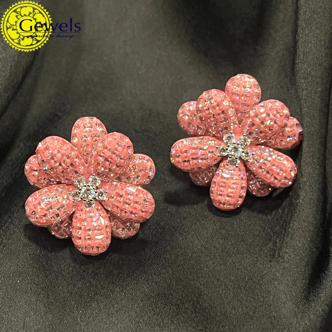 Gewels Rangriti Blossom Earrings