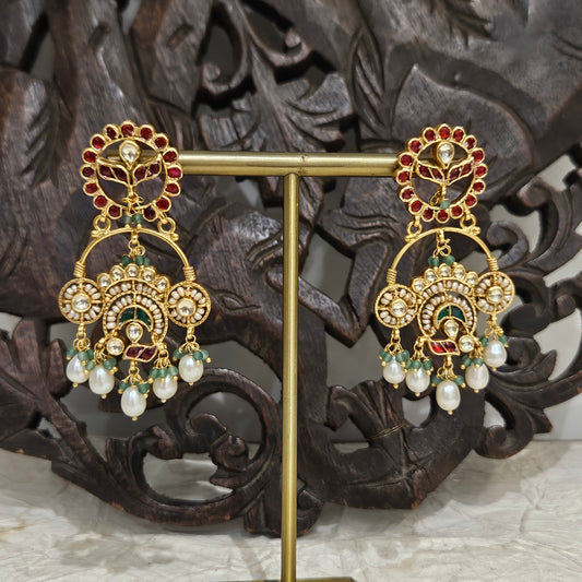 Gewels Dugri MEena Earrings