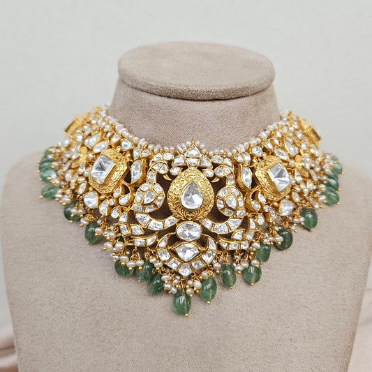 Gewels Leesha Amrutum Neclace Set