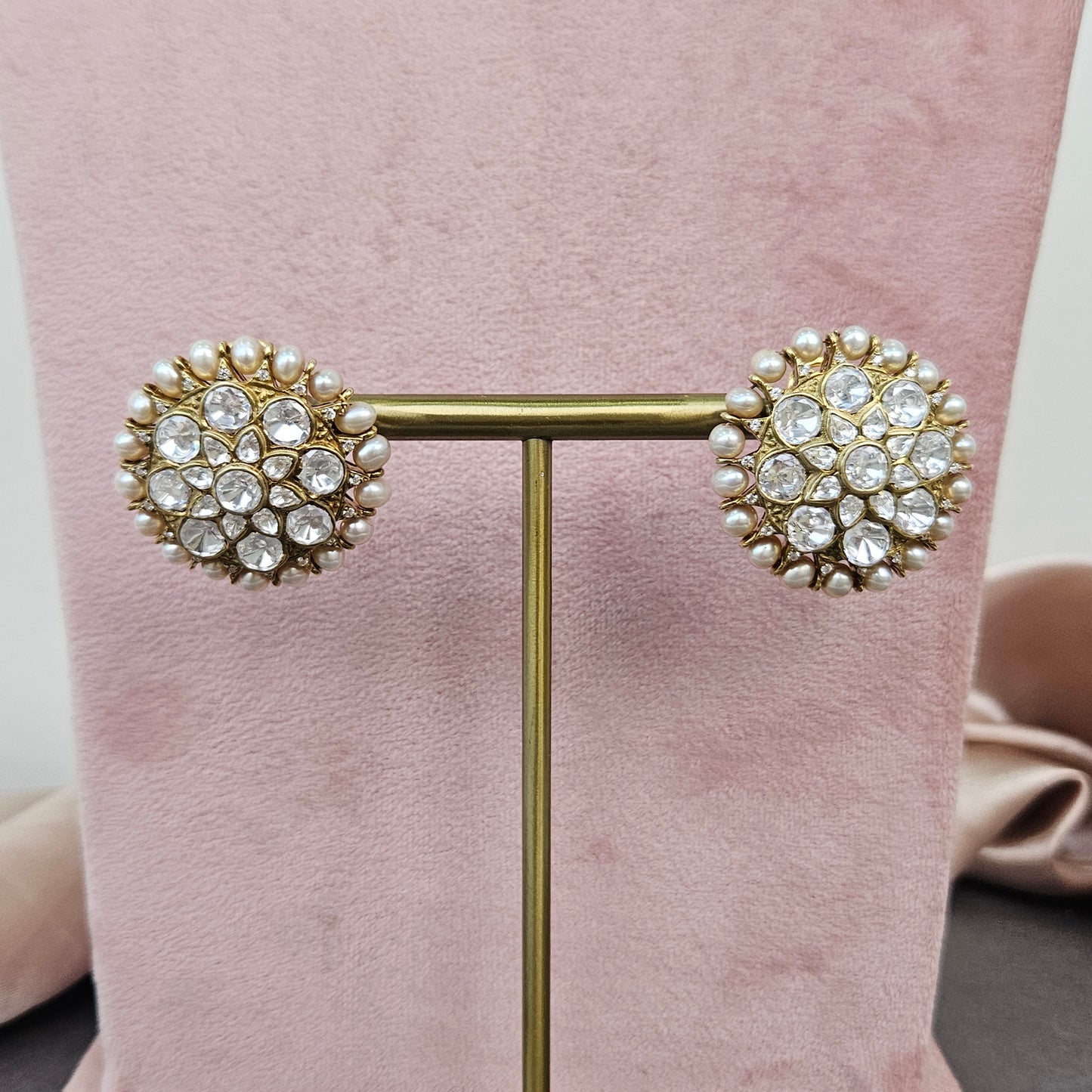 Gewels Ratnam Zaveri Moti Necklace Set