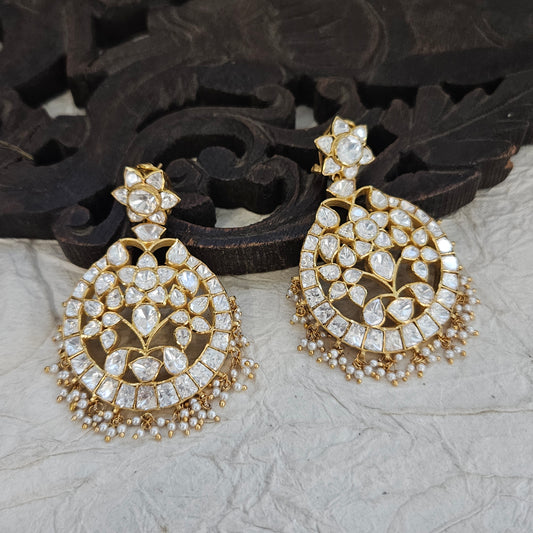 Gewels Rangbali Polki Earrings
