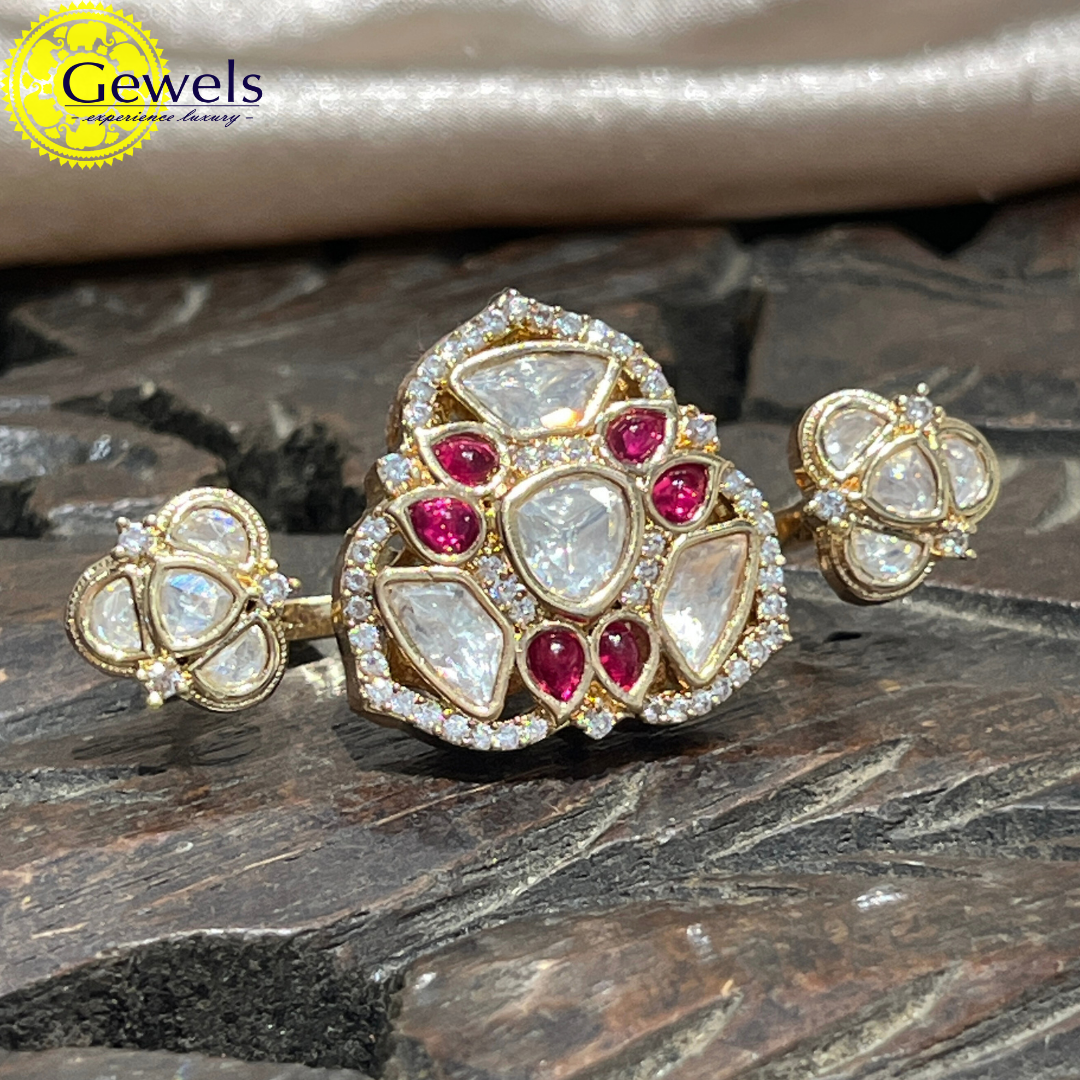 Gewels Nikita Uncut Ring