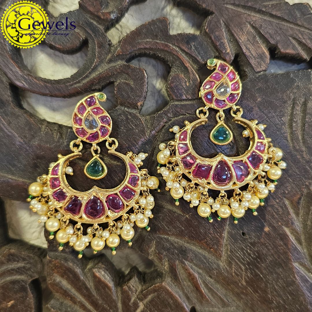 Gewels Samikshi Ruby Earrings