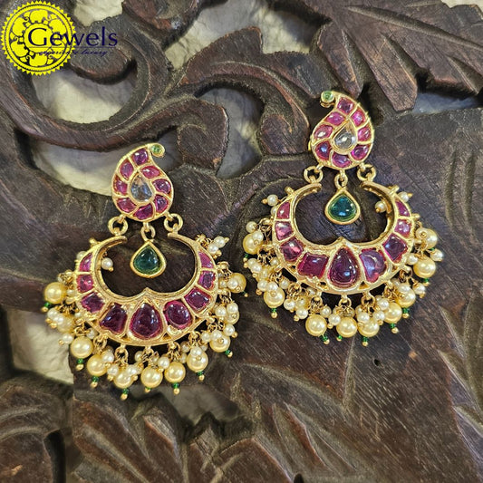 Gewels Samikshi Ruby Earrings