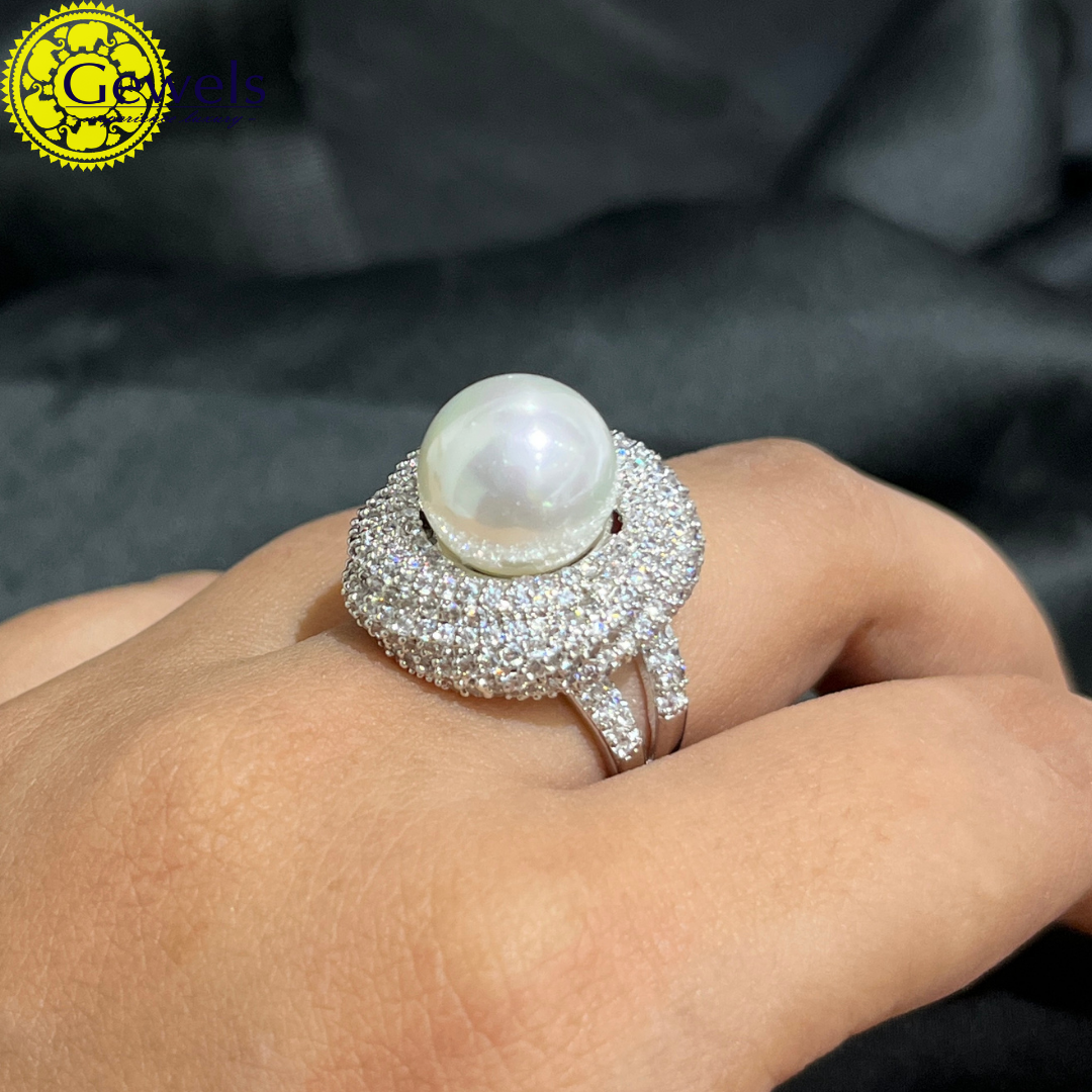 Gewels South Sea Pearl Ring