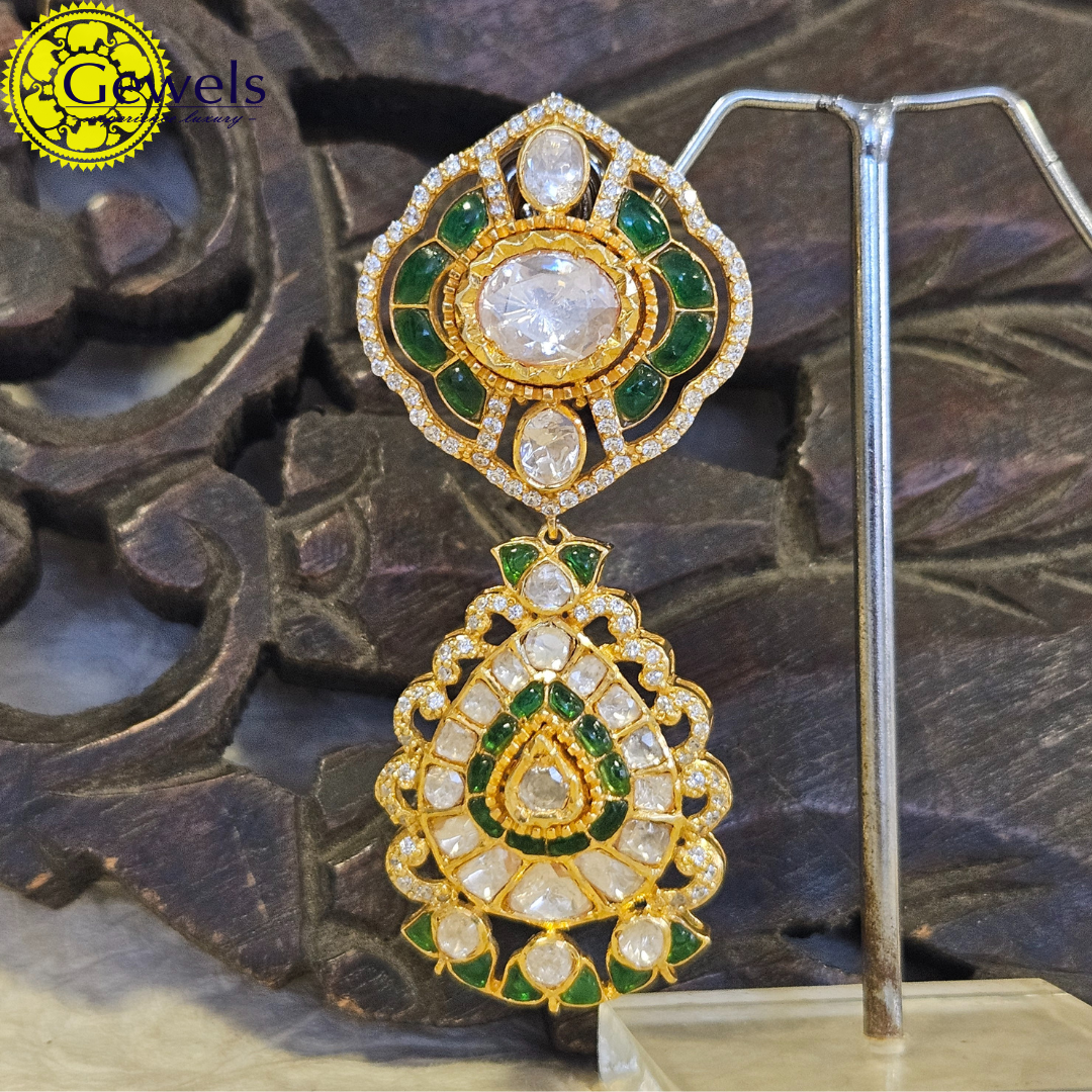 Gewels Soni Morpankh Necklace Set