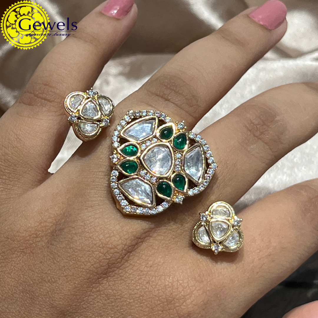 Gewels Nikita Uncut Ring