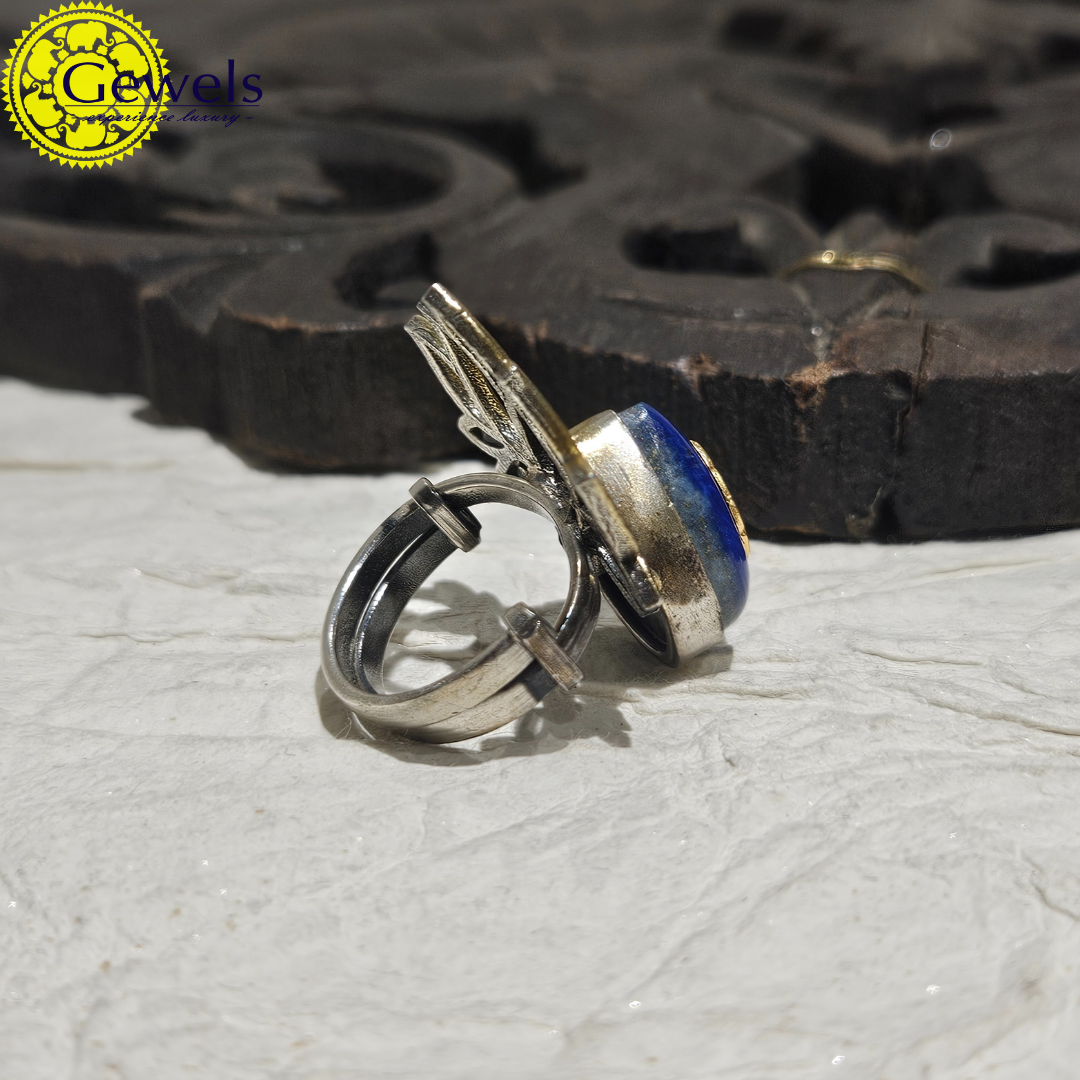 Gewels Lapis Enamel Ring