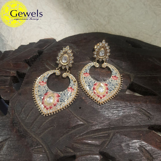Gewels Regalia Renaissance Polki Earrings