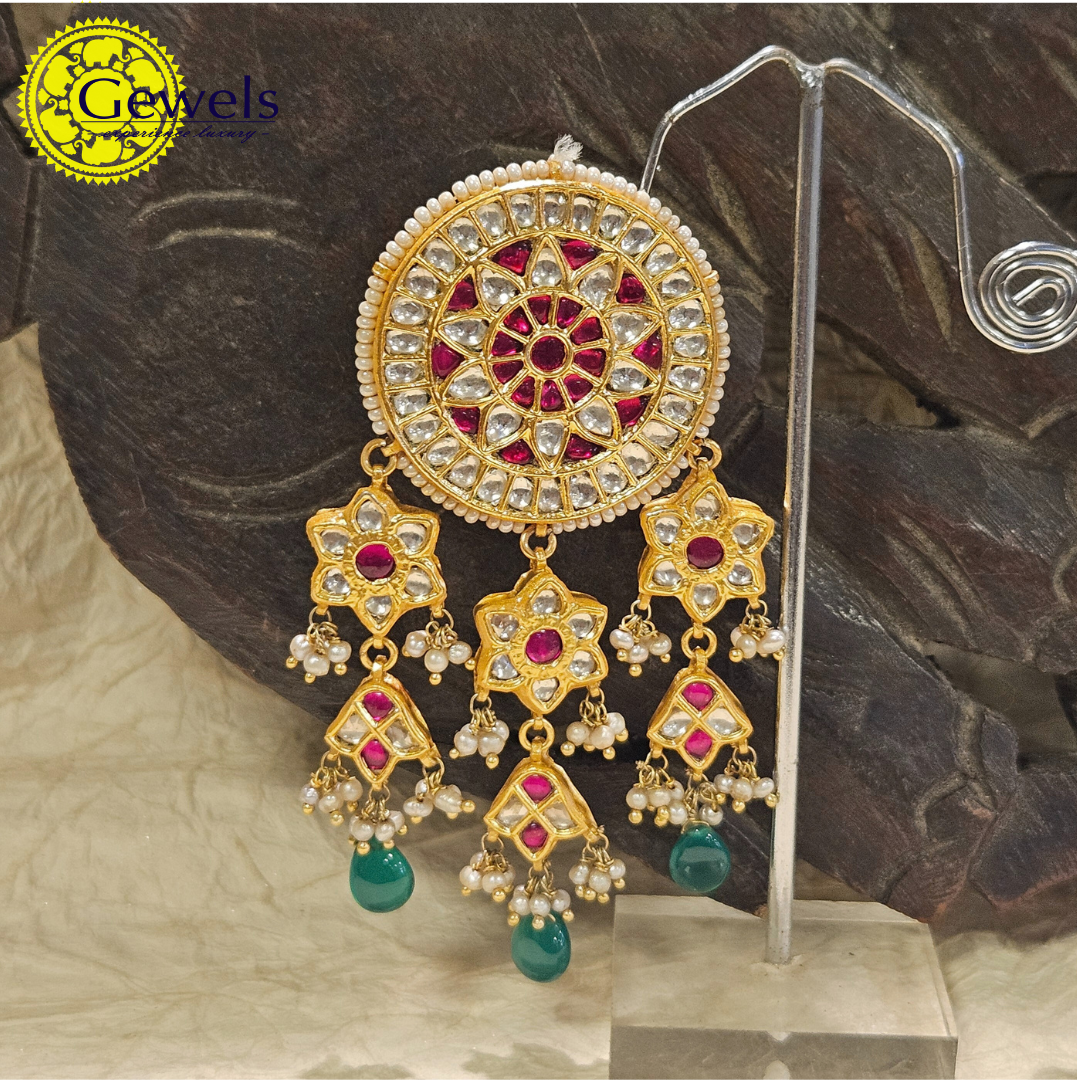 Gewels Nandini Jadau Earrings