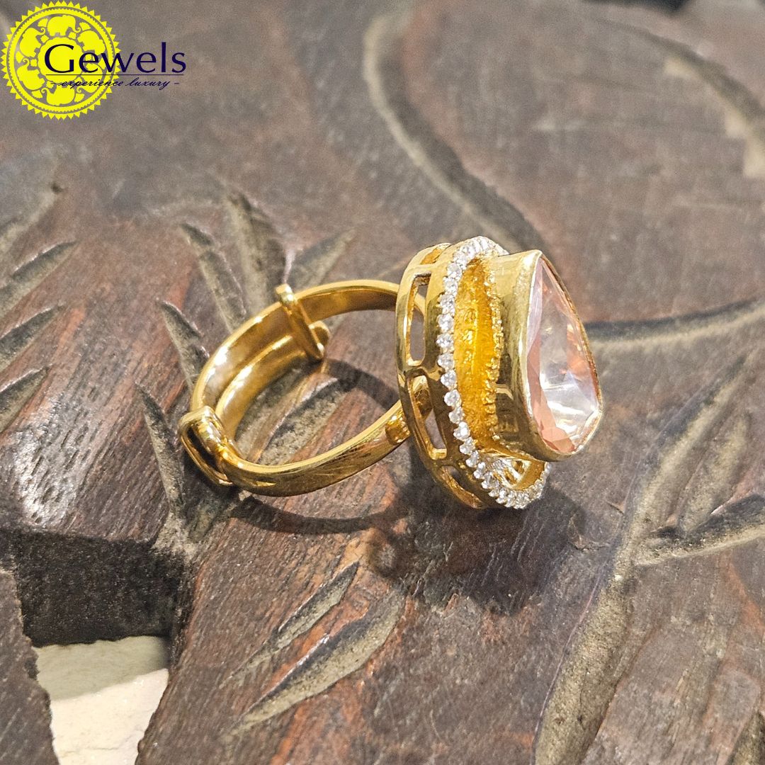 Gewels Chic Polki Ring