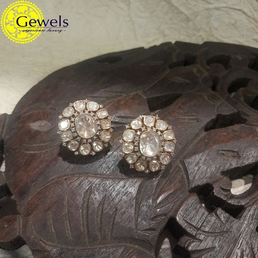 Gewels Timeless Antique Polki Studs
