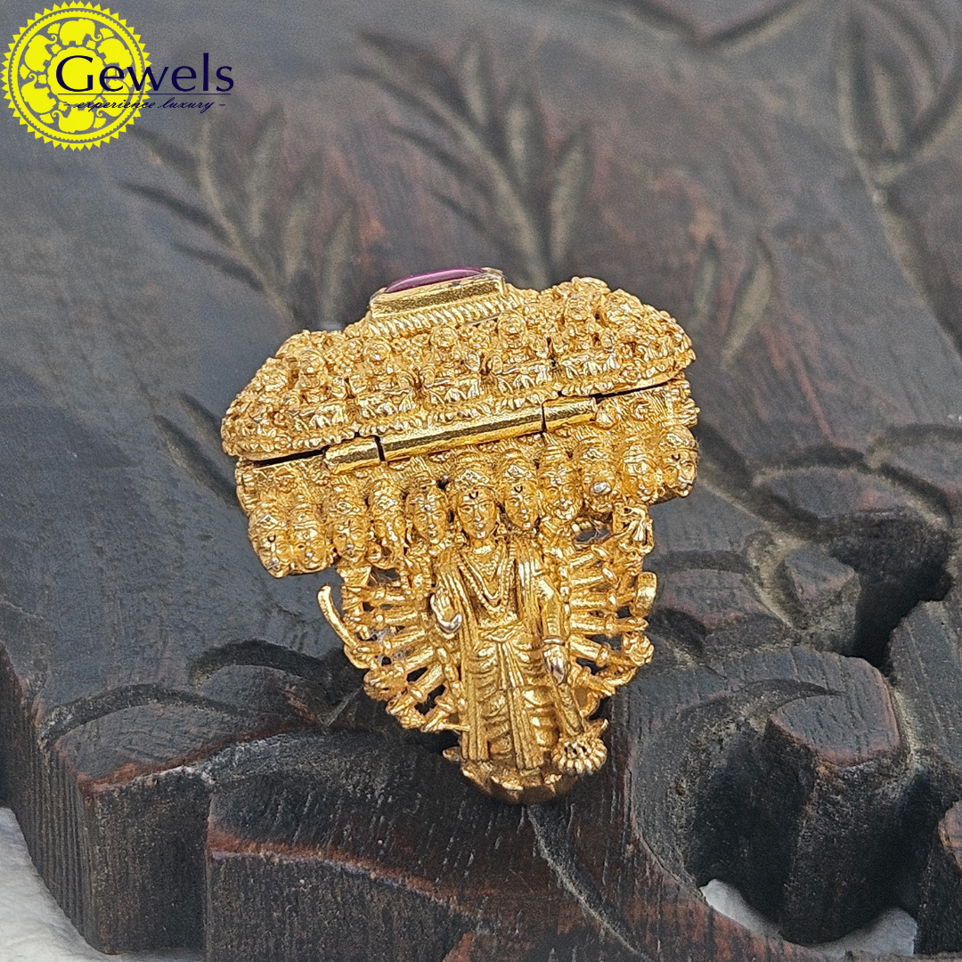 Gewels Dashavtar Ring