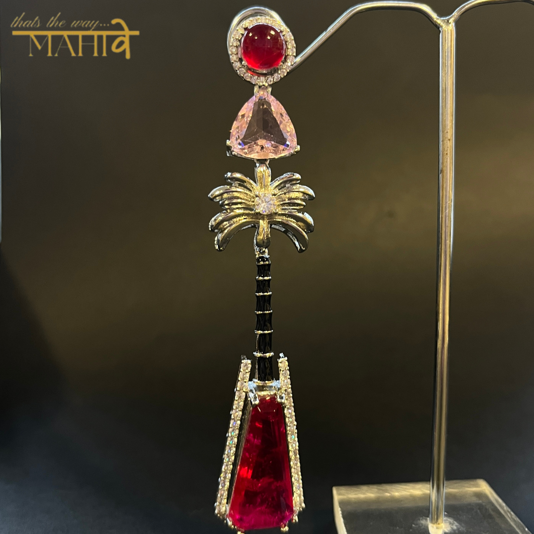 Gewels RedSparkle Earrings