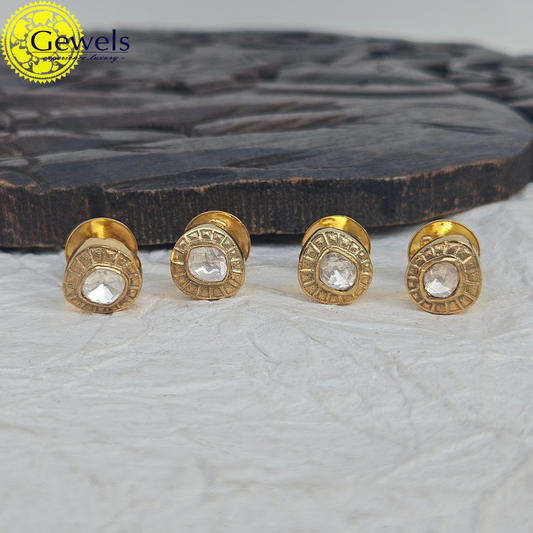 Gewels Kushal karat Buttons