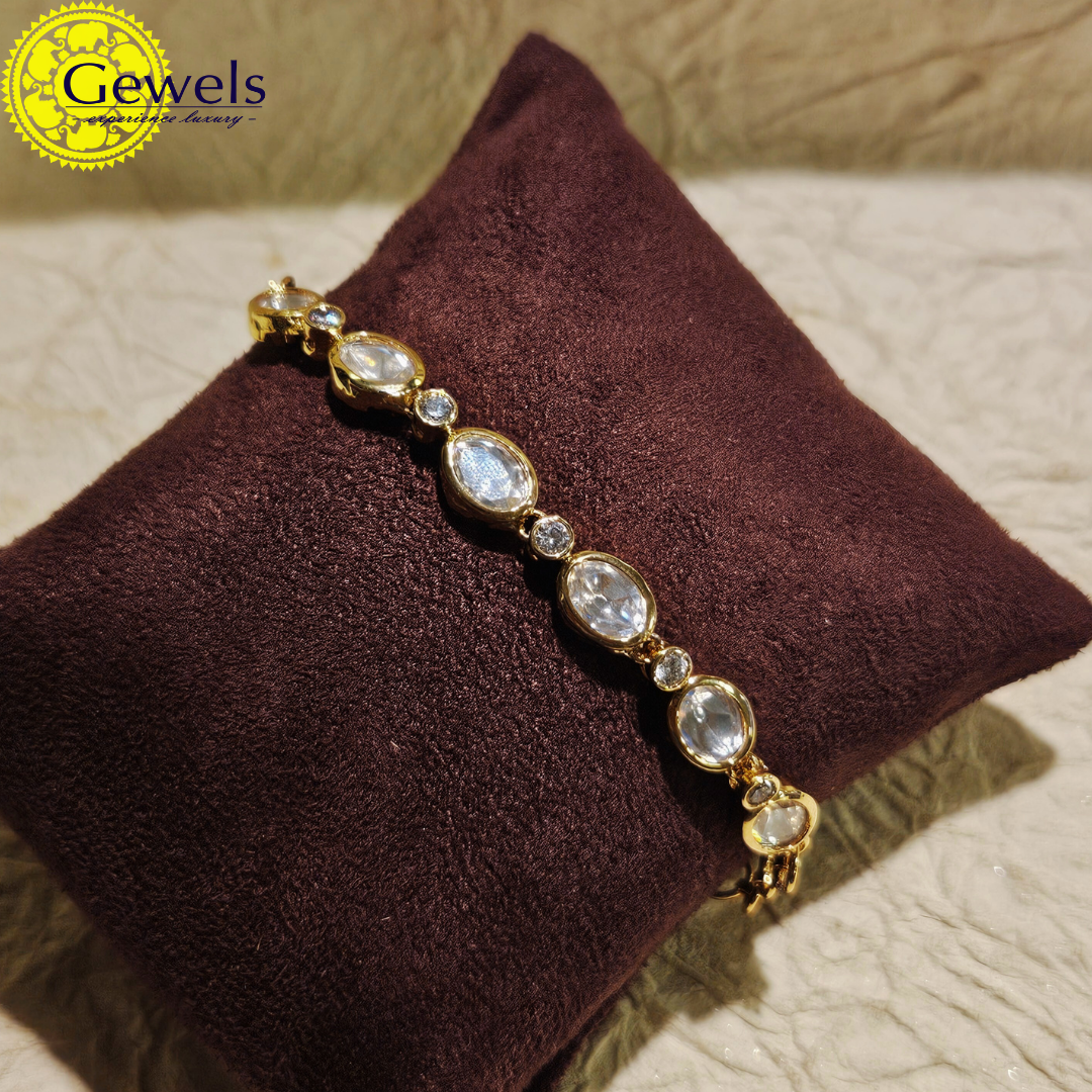 Gewels Sehrish Polki Bracelet