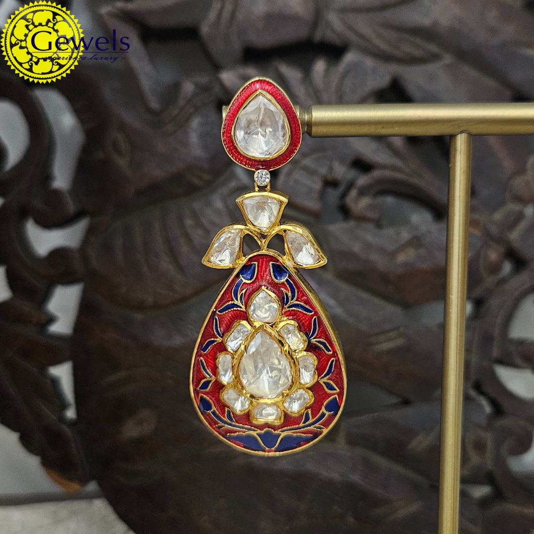 Gewels Lahari Gulmohar Neck Set