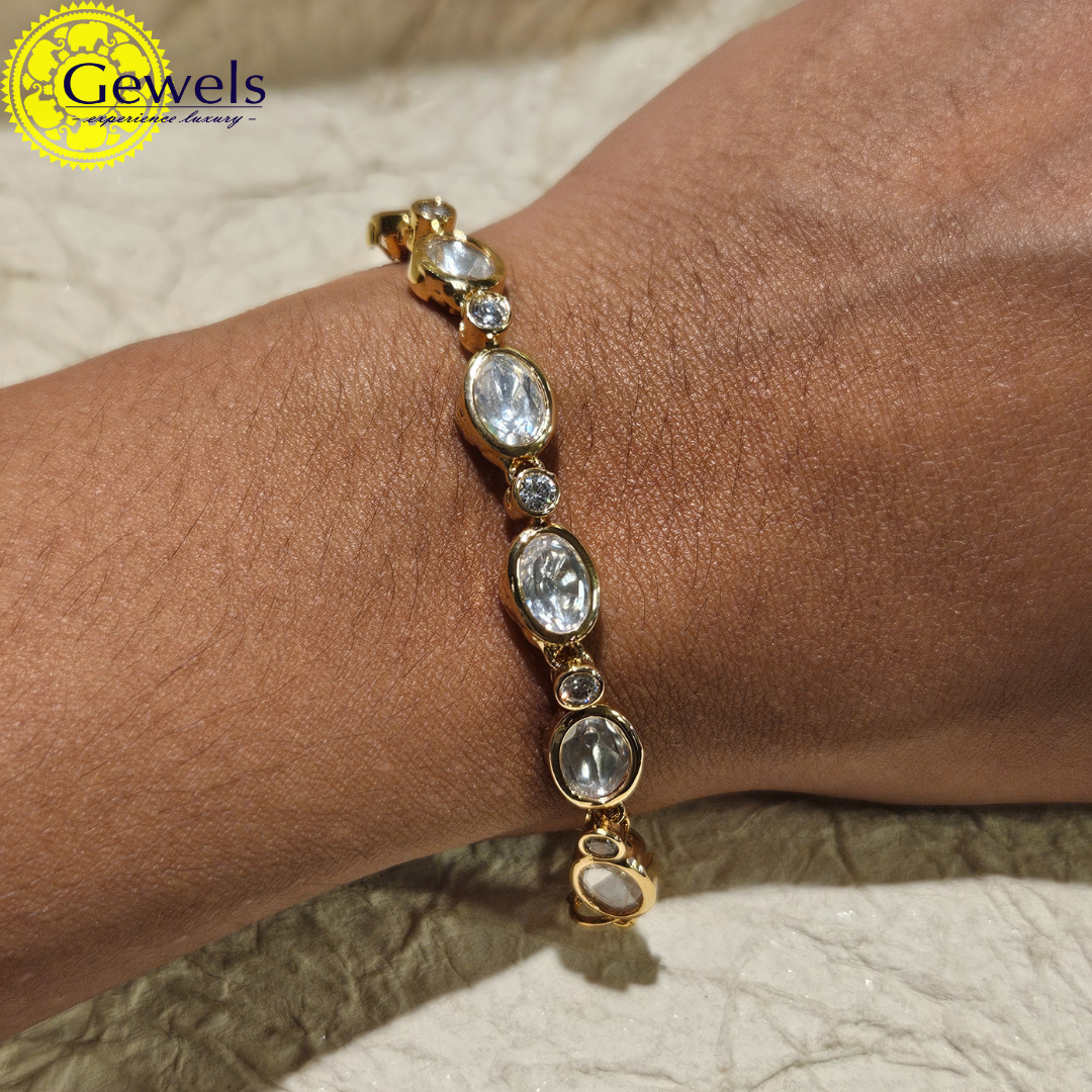 Gewels Sehrish Polki Bracelet
