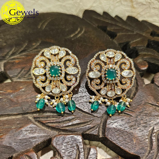 Gewels Persian Princess Polki Studs
