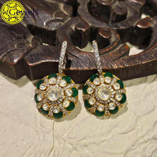 Gewels Anjali Polki earrings