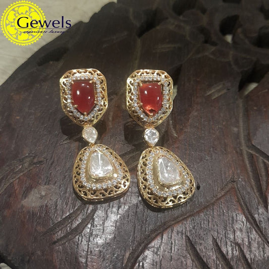 Gewels Mystical Mirage Polki Earring