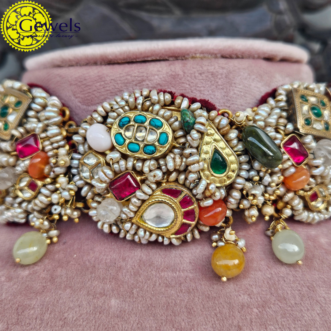 Gewels Gehna Javeri Tribal Necklace Set