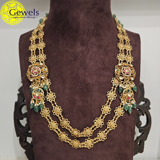 Gewel Phool Vruksham Necklace