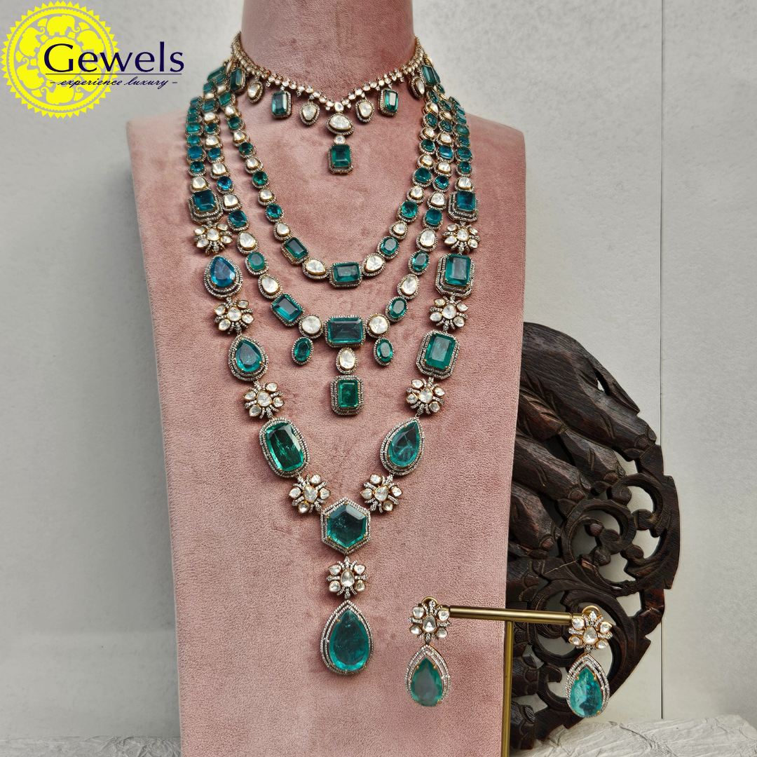 Gewels Rajatamaya Necklace Set