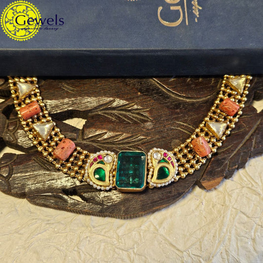 Gewels Dakshinaya Nilamani necklace