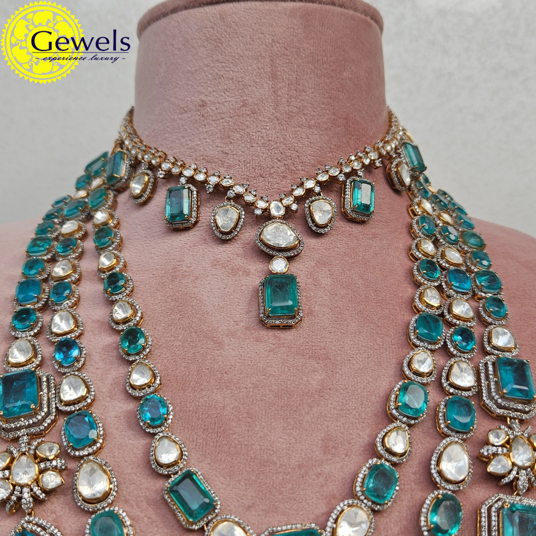 Gewels Rajatamaya Necklace Set